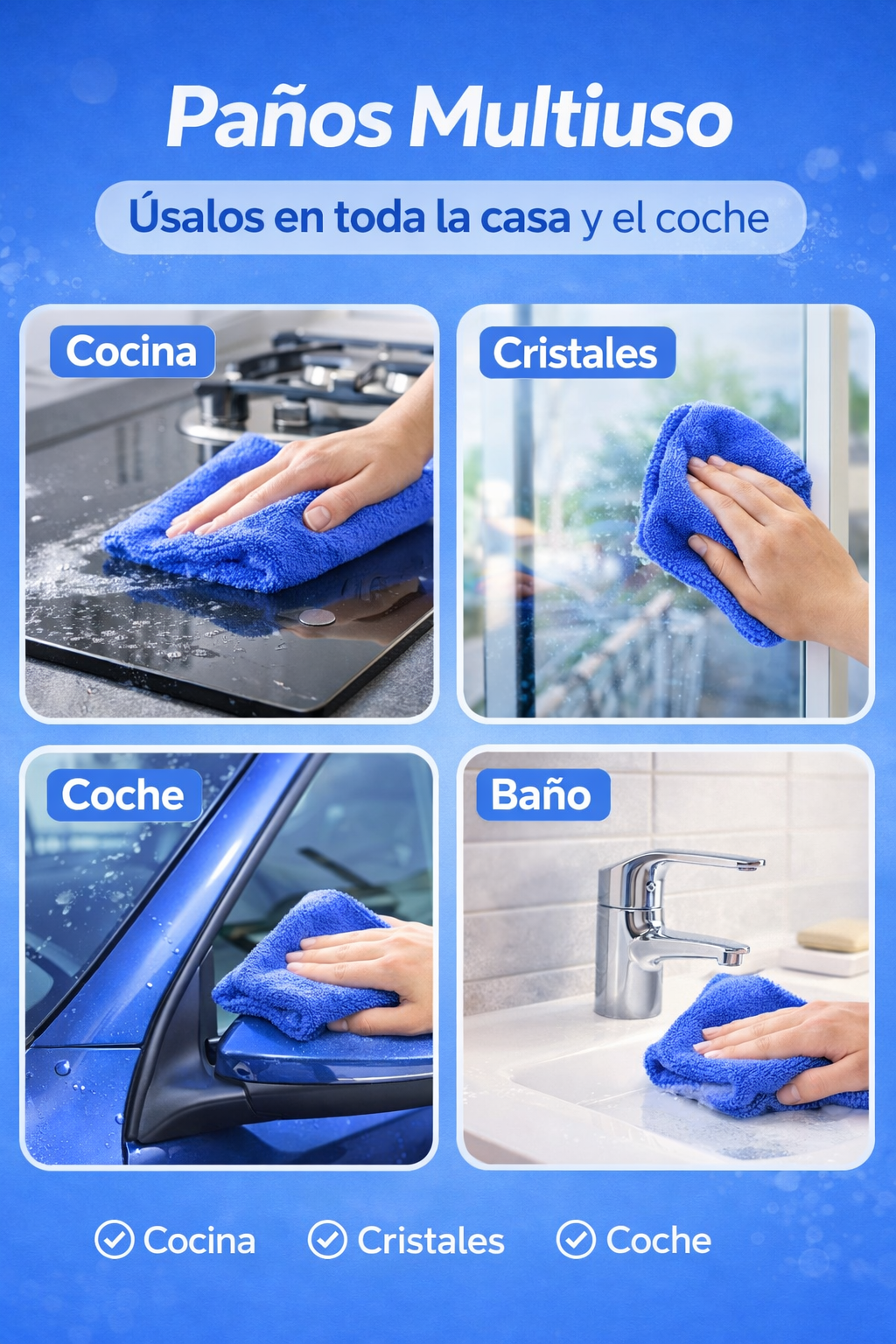 Paños de Secado - Scrubix