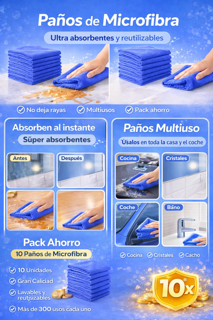 Paños de Secado - Scrubix